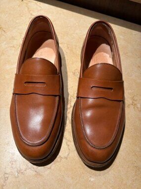 Astorflex Dartflex Mens Loafers Size 9.5 Tan